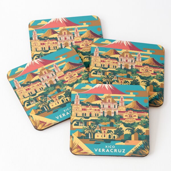 Item preview, Xico Veracruz Mexico Magic Town Vintage Travel Tourism designed and sold by TravelersGems.