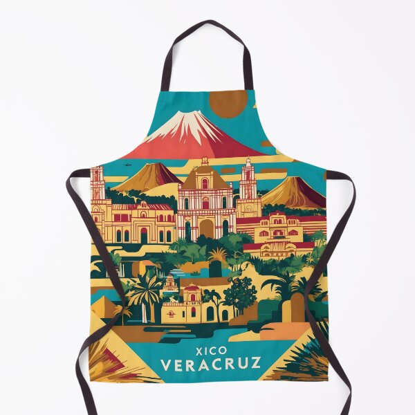 Item preview, Xico Veracruz Mexico Magic Town Vintage Travel Tourism designed and sold by TravelersGems.