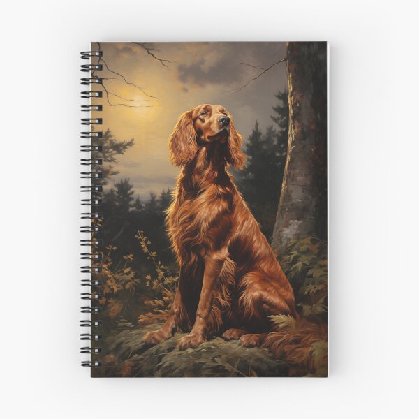 Item preview, Irish Setter at night designed and sold by PetsArt.