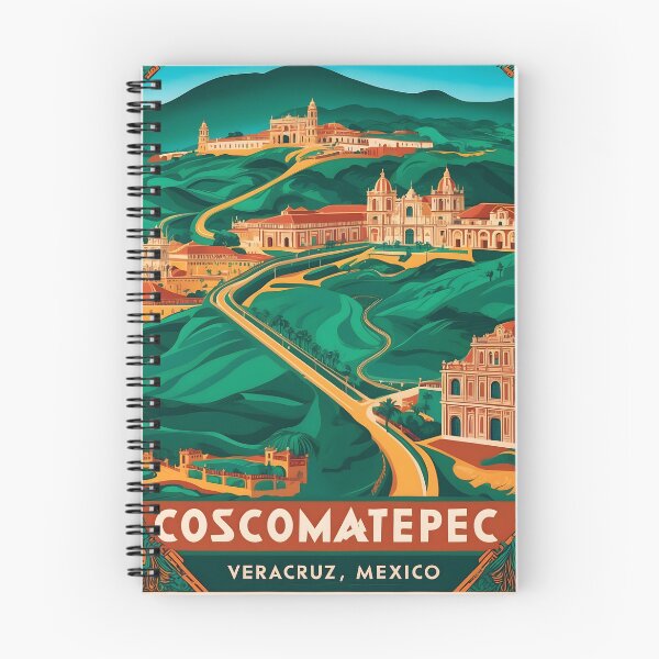 Item preview, Coscomatepec Veracruz Mexico Magic Town Vintage Travel Tourism designed and sold by TravelersGems.