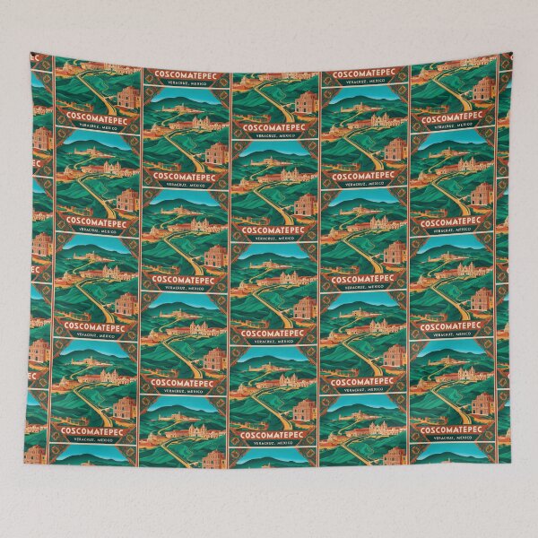 Item preview, Coscomatepec Veracruz Mexico Magic Town Vintage Travel Tourism designed and sold by TravelersGems.