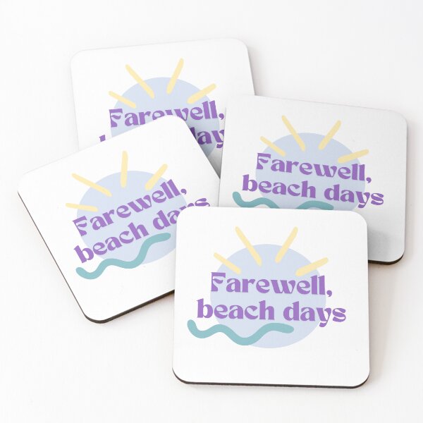 Item preview, Farewell beach days designed and sold by Sarzel.