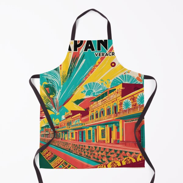 Item preview, Papantla Veracruz Mexico Magic Town Vintage Travel Tourism designed and sold by TravelersGems.