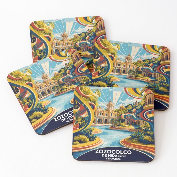 Item preview, Zozocolco de Hidalgo Veracruz Mexico Magic Town Vintage Travel Tourism designed and sold by TravelersGems.