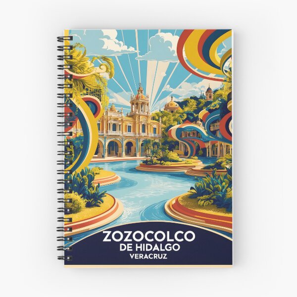 Item preview, Zozocolco de Hidalgo Veracruz Mexico Magic Town Vintage Travel Tourism designed and sold by TravelersGems.