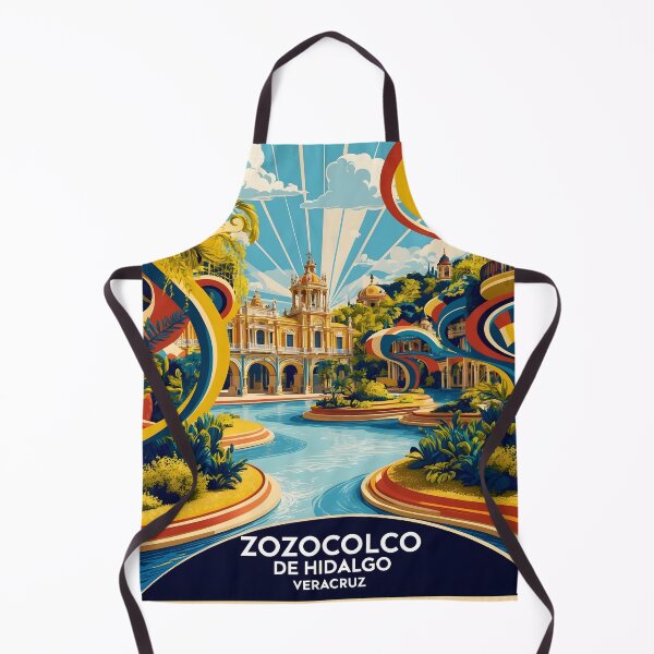Item preview, Zozocolco de Hidalgo Veracruz Mexico Magic Town Vintage Travel Tourism designed and sold by TravelersGems.