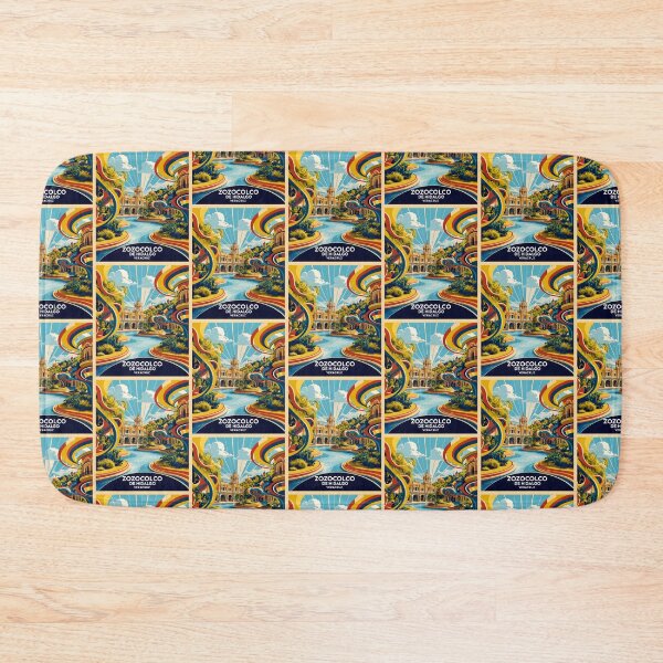 Item preview, Zozocolco de Hidalgo Veracruz Mexico Magic Town Vintage Travel Tourism designed and sold by TravelersGems.