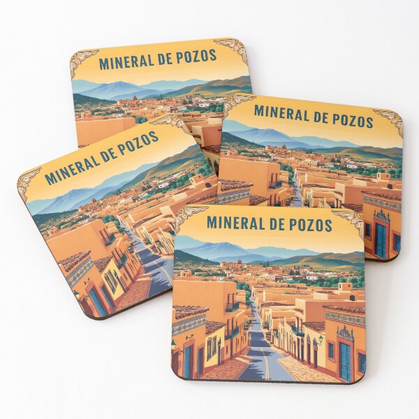 Item preview, Mineral de Pozos Guanajuato Mexico Magic Town Vintage Travel Tourism designed and sold by TravelersGems.