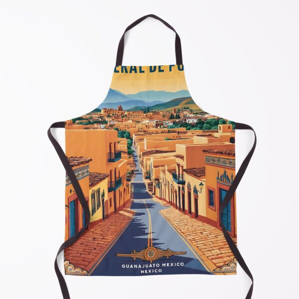 Item preview, Mineral de Pozos Guanajuato Mexico Magic Town Vintage Travel Tourism designed and sold by TravelersGems.