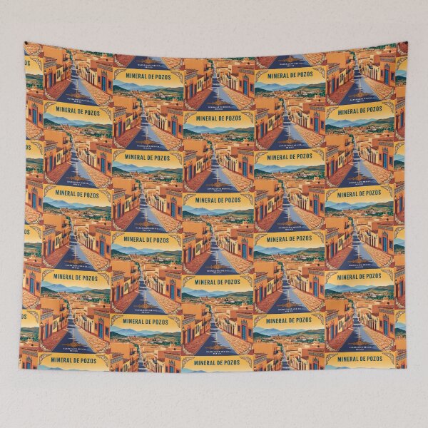 Item preview, Mineral de Pozos Guanajuato México Pueblo Mágico Vintage Viajes Turismo designed and sold by TravelersGems.