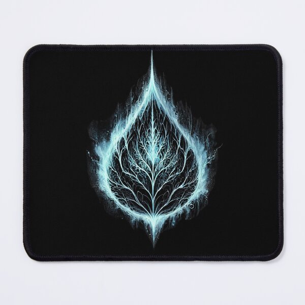 Item preview, Ethereal Monochrome Water Drop - Pure Elegance designed and sold by Blink Art Studio.