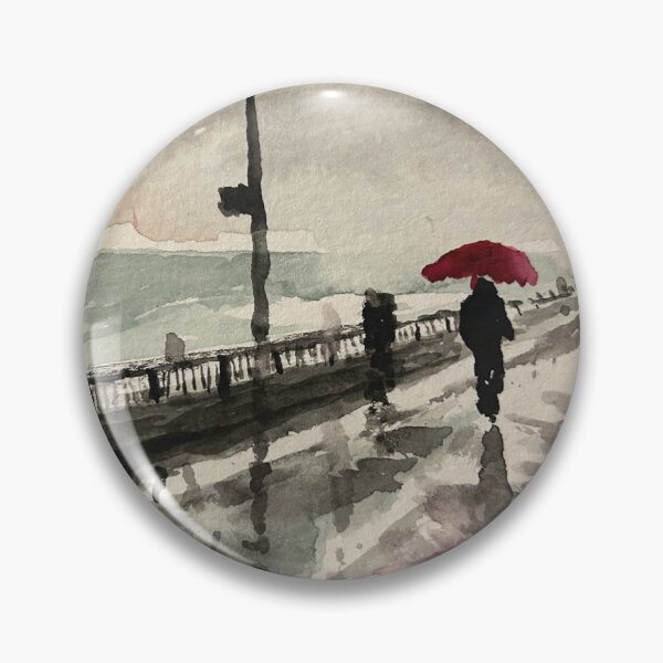 Item preview, Rainy Day At The Boardwalk designed and sold by TheArtCave.