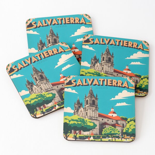 Item preview, Salvatierra Guanajuato Mexico Magic Town Vintage Travel Tourism designed and sold by TravelersGems.