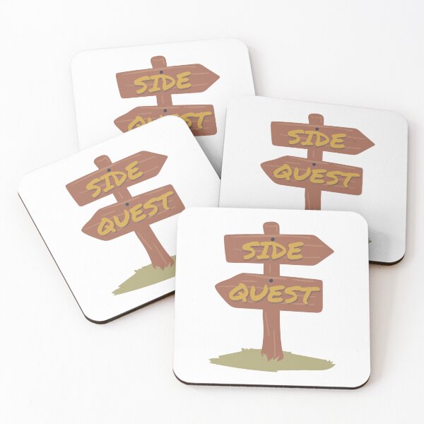 Item preview, Side Quest Sign Post  designed and sold by DOTCreativeCo.