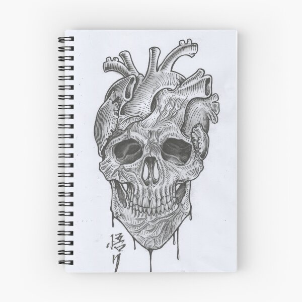 Item preview, Skull Heart designed and sold by fabiosatori.
