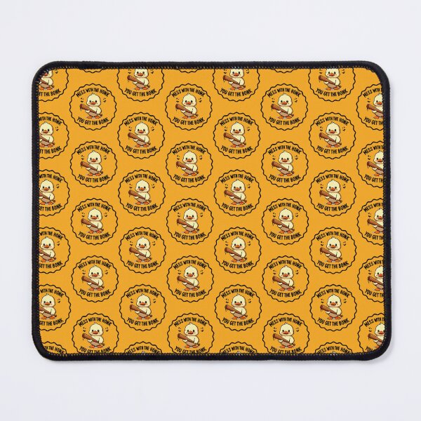 Item preview, Dangerous Duck: 'Mess with the Honk, You Get the Bonk' - Cute and Tough Duck Design designed and sold by Ali Doodles.