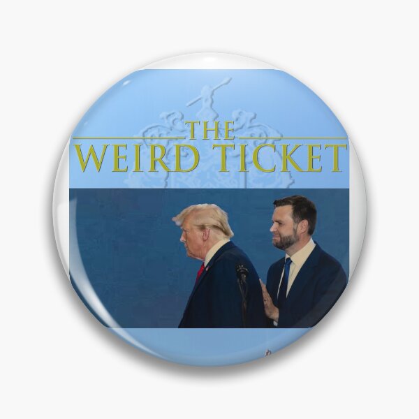 Artikelvorschau, Das seltsame Ticket (Trump, Vance, Kamala 2024) entworfen und verkauft von XenonBase.
