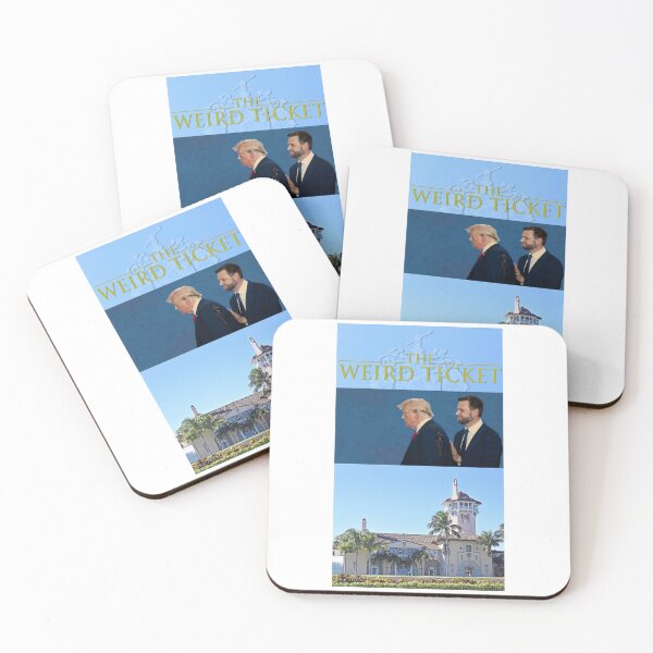 Item preview, The Weird Ticket (Trump, Vance, Kamala 2024) designed and sold by XenonBase.