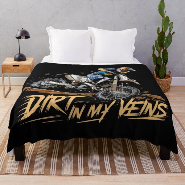 Item preview, Dirt Bike Motocross Motorcycle -"MX Madness: Embrace the Dirt" designed and sold by stickercuffs.