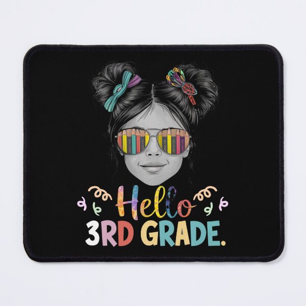 Item preview, Tie dye Hello 3rd Grade Retro Back To School Design For  Girls  designed and sold by Shopmed01.