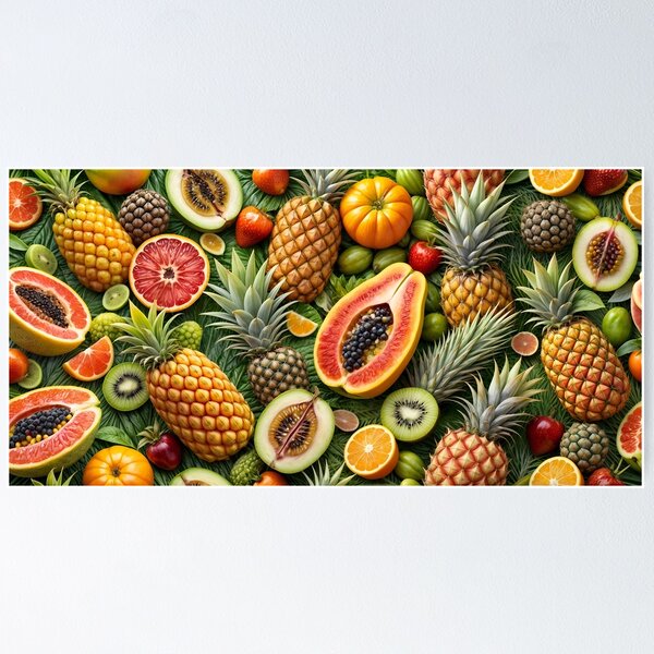Item preview, fruit design color digital pattern designed and sold by Creative88Art.