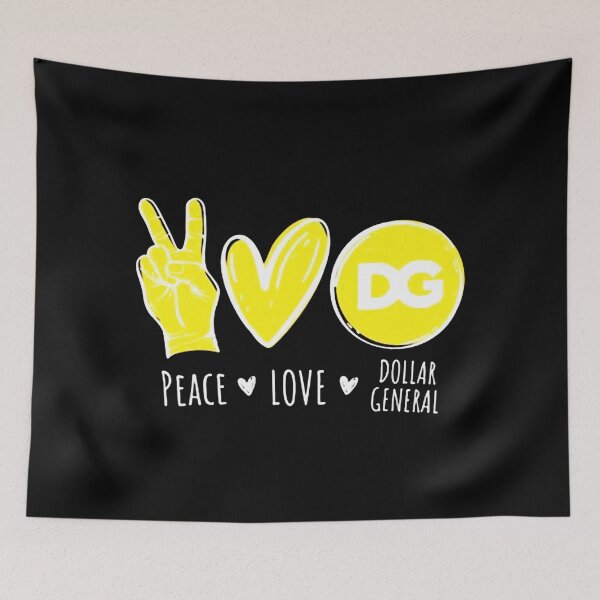 Item preview, Peace Love Heart Dollar designed and sold by deviankiore.