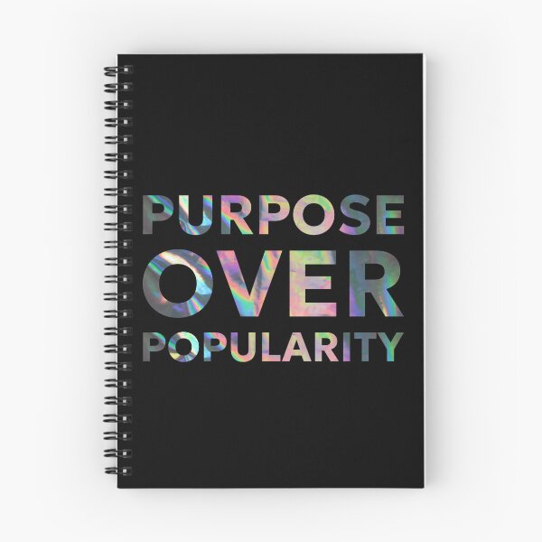 Item preview, Purpose Over Popularity designed and sold by AmelieDior.