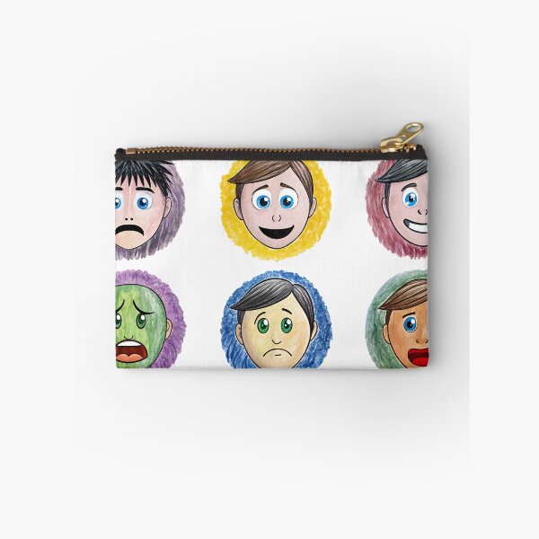 Item preview, drawing style isolated design set people expressions  designed and sold by Creative88Art.