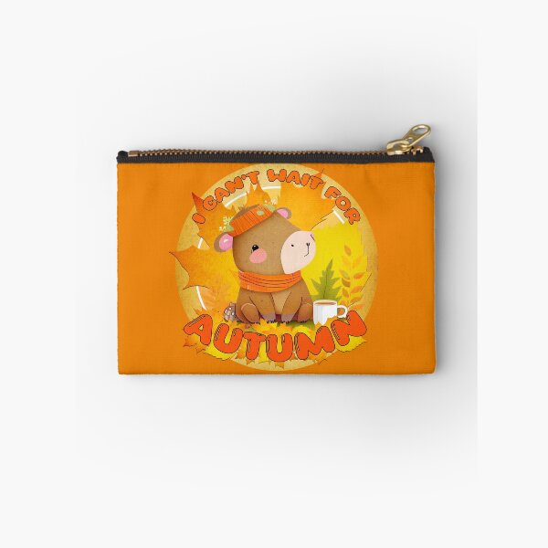 Item preview, I can't wait for Autumn capybara designed and sold by FotoBuda.