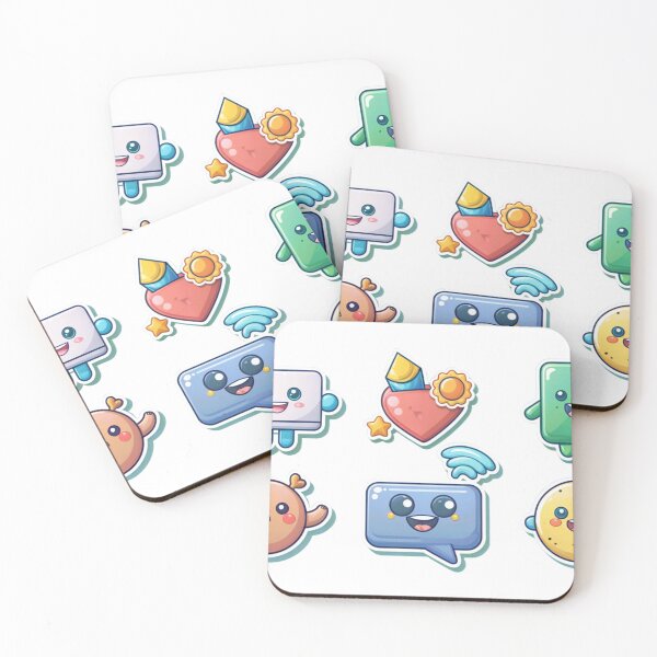 Item preview, Cute set cartoon characters  designed and sold by Creative88Art.