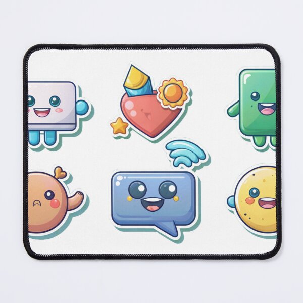 Item preview, Cute set cartoon characters designed and sold by Creative88Art.