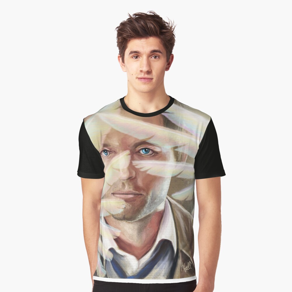 castiel t shirt