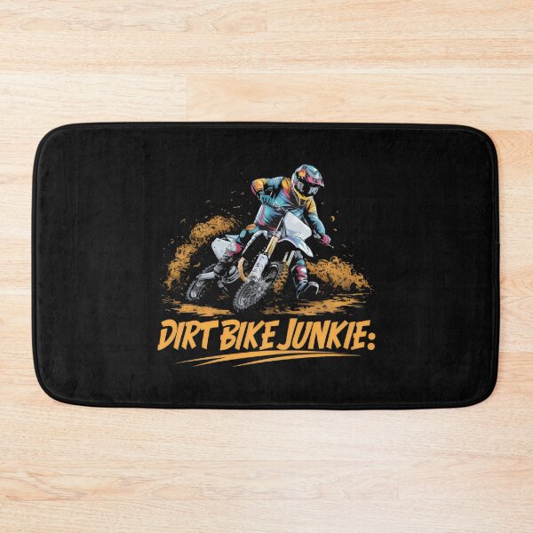Item preview, Dirt Bike Motocross Motorcycle -"Epic Dirt Bike Adventure: Braaap and Beyond" designed and sold by stickercuffs.