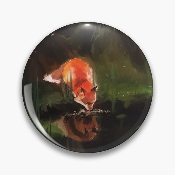 Item preview, cottagecore woodland fox designed and sold by yawarra.