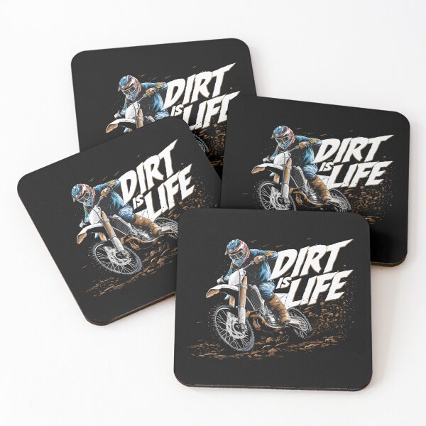 Item preview, Dirt Bike Motocross Motorcycle -"Motocross Mayhem: Conquer the Dirt" designed and sold by stickercuffs.