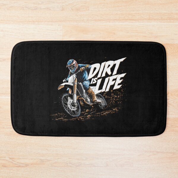 Item preview, Dirt Bike Motocross Motorcycle -"Motocross Mayhem: Conquer the Dirt" designed and sold by stickercuffs.