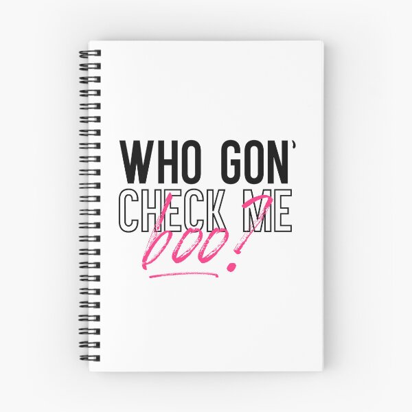 Item preview, Who Gon Check Me Boo? RHOA designed and sold by TurnoverClothin.