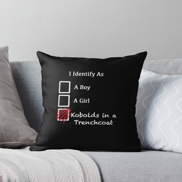 Item preview, I Identify as Kobolds-In White designed and sold by JHera10.