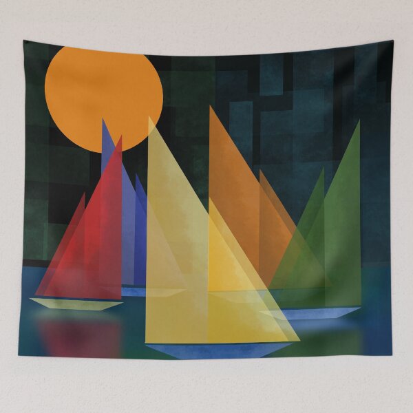 Item preview, Seascape at Night designed and sold by Andrew  Hitchen.