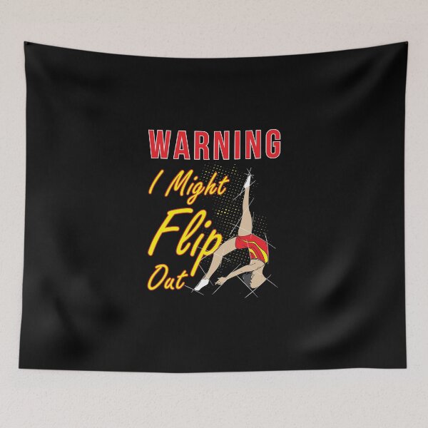 Item preview, Warning I Might Flip Out designed and sold by Sandra78.