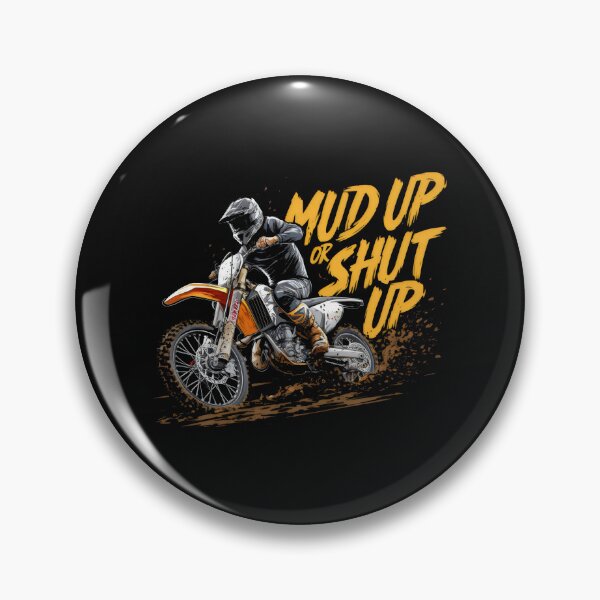 Item preview, Dirt Bike Motocross Motorcycle -"Dirt Bike Dreams: Live the MX Life" designed and sold by stickercuffs.