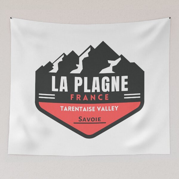 Item preview, La Plagne - Tarentaise Valley - France  designed and sold by GoodOldVintage.