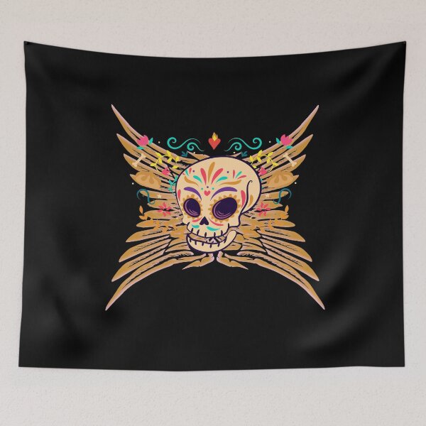 Item preview, Funky Skull Colorful Mix designed and sold by vibeno1.