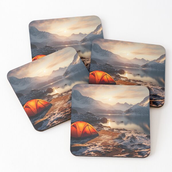 Item preview, Winter Camping - Adventure designed and sold by KootenayDesigns.