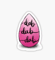 Beauty Sponge (dab dab dab) Sticker