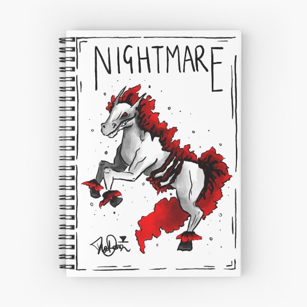 Item preview, Monster Manual Alphabet: Nightmare designed and sold by TheDoodlemancer.