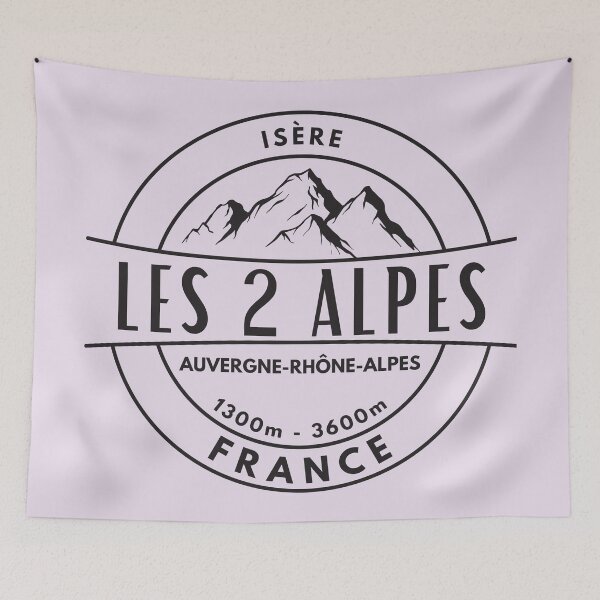Item preview, Les 2 Alpes - Auvergne-Rhône-Alpes - France  designed and sold by GoodOldVintage.