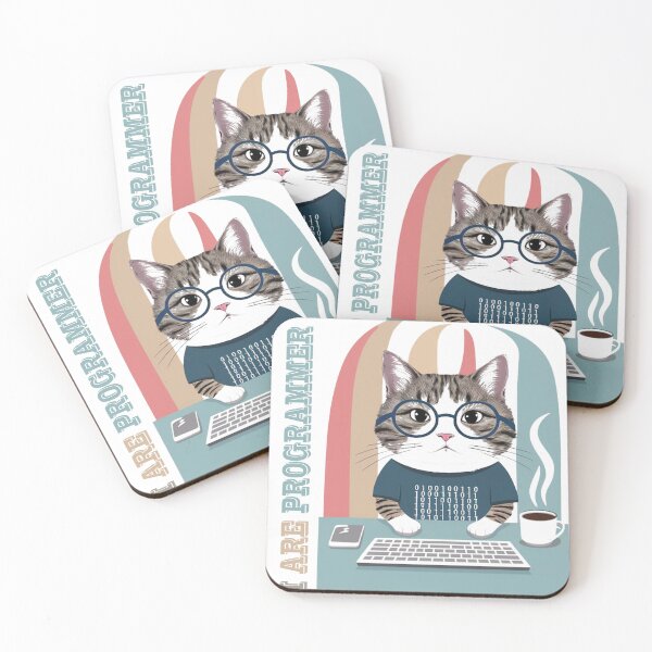 Item preview, I are programmer cat design designed and sold by RAZ1995.