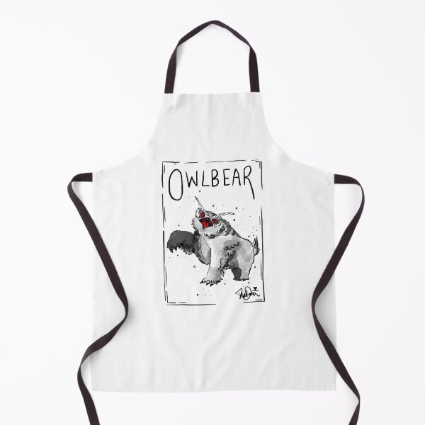 Item preview, Monster Manual Alphabet: Owlbear designed and sold by TheDoodlemancer.