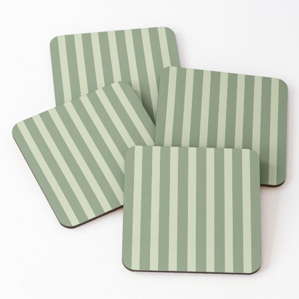 Item preview, Dark Green Stripes designed and sold by The Innocent Ghost Project.